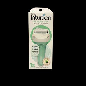 Schick Intuition Sensitive Care Razor Lather & Shave in One Step Just Add Water